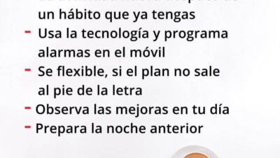 Cómo mejorar tu rutina con planificación simple