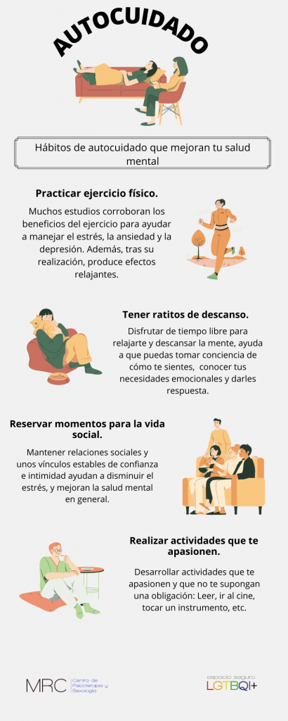 Consejos para hábitos que potencian el autocuidado. 1 Consejos para hábitos que potencian el autocuidado.